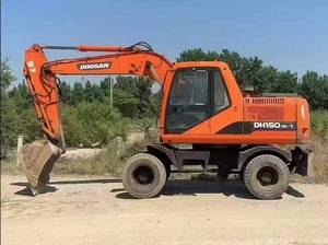Excavadoras Usadas DH50W-7, Excavadora Hidráulica de Ruedas de 50 Toneladas, Máquina de Construcción con Cucharón de Excavación - Product Image 4