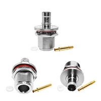 Conector Coaxial RF de 50 ohmios con Conector Hembra Tipo N a Prueba de Agua para Cable Coaxial RG401 250