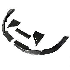 Adecuado para la modificación del Ferrari F8 Tributo, mejora con fibra de carbono seca, alerón delantero pequeño tipo M, 87791200 - Product Image 1