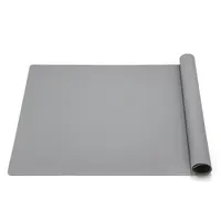 Yongliシリコンマットクラフト厚いシリコンマットジュエリー鋳造モールドプレースマット赤ちゃん印刷可能なテーブルマット3Dディナープレースマット