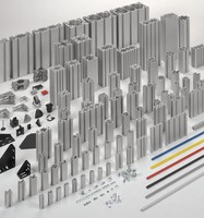 Profilés en aluminium V-Slot 20x20, 3030, 4040, 4080, norme européenne, 96 pouces, noirs, profilés en aluminium extrudé 2020