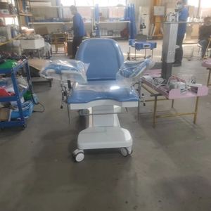 Ayarlanabilir Metal tıbbi elektrikli taşınabilir jinekoloji muayene ameliyat masası sandalye - Product Image 5