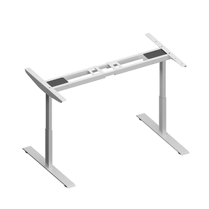 Promotion de réduction de prix haute apparence Protection colonne vertébrale debout cadre de bureau électrique à double moteur réglable - Product Image 6