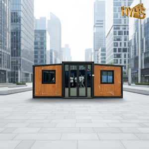 Maison Conteneur Moderne Préfabriquée Prête à l'Emploi, Extensible, 20 Pieds, 40 Pieds, Deux Chambres, Maison Pliable avec Cuisine, Appartement pour Grand-Mère - Product Image 1