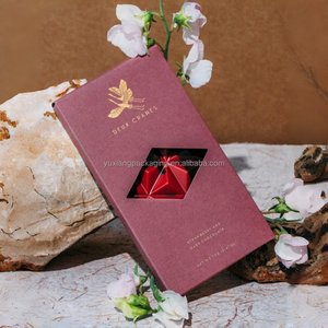 Boîte d'emballage personnalisée pour barres chocolatées de qualité alimentaire avec fenêtre transparente et logo imprimé, directement du fabricant d'emballages pour confiseries - Product Image 3