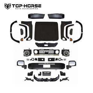 <span class=keywords><strong>Land</strong></span> <span class=keywords><strong>Cruiser</strong></span> LC70/<span class=keywords><strong>76</strong></span>/79 Kit de mise à niveau Kit de carrosserie Facelift Phares de capot de pare-chocs - Product Image 2