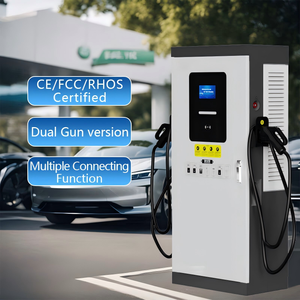 Estación <span class=keywords><strong>de</strong></span> Carga para Vehículos Eléctricos OCPP Comercial <span class=keywords><strong>de</strong></span> 120 kW CCS2, Tipo Piso, Carga Rápida - Product Image 2