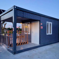 Garage modulaire temporaire détachable en conteneur préfabriqué, maison conteneur mobile en kit, fabriquée en panneaux sandwich