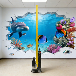 Stampante Digitale Ecologica <span class=keywords><strong>per</strong></span> Pareti con Testina di <span class=keywords><strong>Stampa</strong></span> DX7 <span class=keywords><strong>per</strong></span> Materiali in Pelle, Flex e Egg - Uso Interno/<span class=keywords><strong>Esterno</strong></span> e <span class=keywords><strong>Stampa</strong></span> Artistica Murale - Product Image 1