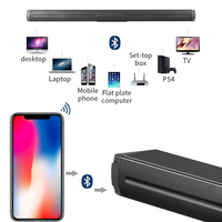 Système de haut-parleurs TV HOXEN 120W en bois 2.1 canaux avec son surround 3D et caisson de basses