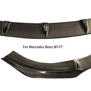 ลิ้นหน้าคาร์บอนไฟเบอร์แท้ทรง FD สำหรับรถยนต์ A-Class W177 ปี 2018-2025 - Product Image 2