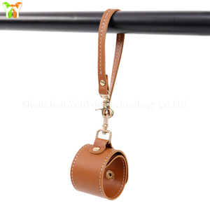 YY Stock al aire libre portátil toalla Clip Premium cuero pañuelo bolsa de almacenamiento multiusos guante bufanda ropa titular - Product Image 4