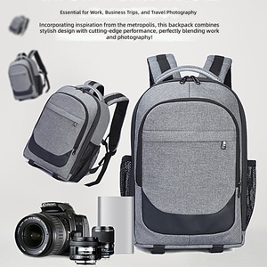 Sacs à dos pour appareils photo reflex numériques de haute qualité en gros, sacs de photographie étanches, sacs à dos d'extérieur, petits sacs à dos pour appareils photo numériques - Product Image 1
