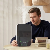 Diffuseur d'huiles essentielles sans eau, contrôlé par application, télécommande, 100 ml, fonctionne sur batterie