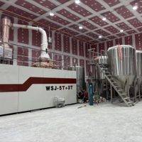 Alambics à reflux à double cuve haute capacité 5000 litres 3000 litres, équipement de distillerie de whisky, pompe moteur SUS304/Cuivre rouge