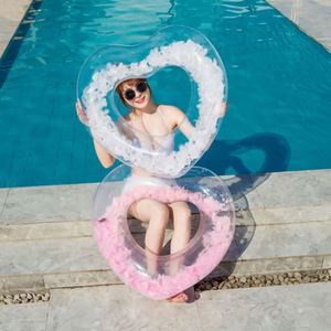 Heart-Shaped <b>Thick</b> Inflatable Swimming <b>Ring</b> for Child-USA Mairun Model Usa 823 - Product Image 3