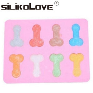 Moule à chocolat en silicone antiadhésif sans BPA, en forme de mini-pénis, 8 cavités, fabriqué par MUYULINS Factory, conforme aux normes LFGB et au platine - Product Image 6