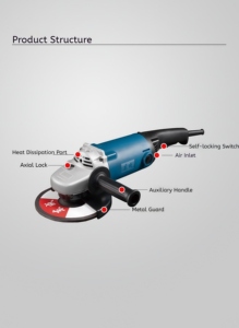 <span class=keywords><strong>Meuleuse</strong></span> d'angle Dongcheng S1M-FF-230A 2020W Haute puissance <span class=keywords><strong>230</strong></span> Disques Outil de meulage industriel [Efficace et durable] - Product Image 5