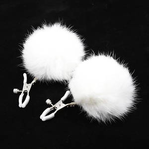 Pinzas para Pezones de Peluche Coloridas y Sexys, Certificadas para BDSM, Fetichismo, Juegos de Rol de Esclavos, Bondage Sexual para Parejas, 100% Impermeables - Product Image 6
