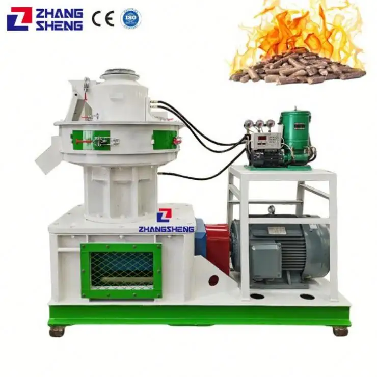 Pabrik Pellet Bahan Bakar Diesel Presse A Granule Mesin Granulator Kayu Pellet Bois