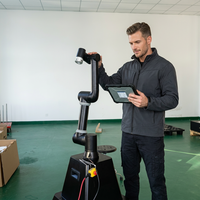 Bras robotisé Glambot à 6 axes rotatifs automatiques, cabine photo 360° avec Wi-Fi pour smartphones et appareils photo reflex, robot de cabine photo Glambot