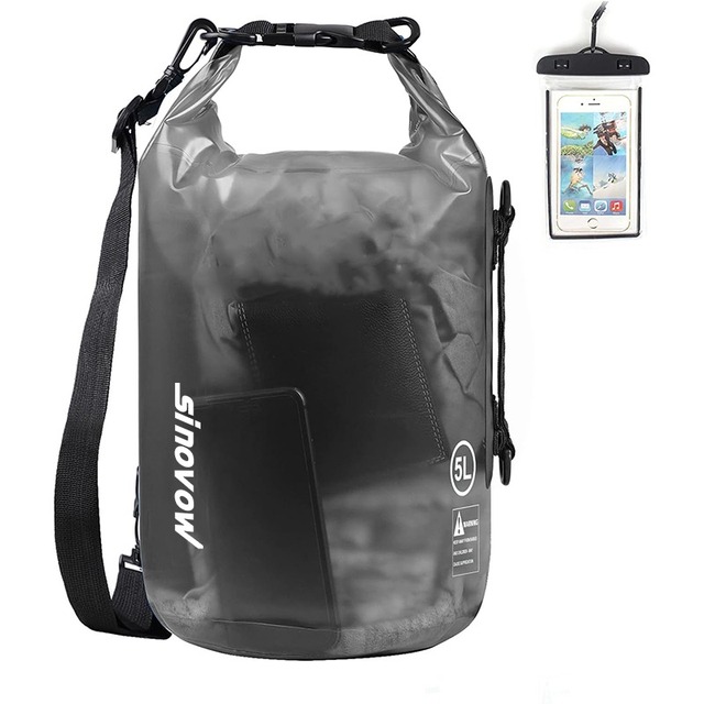 Waterproof Dry Bag 5l 10l 20l 30l 40l Roll Top Lightweight Dry Storage Bag Backpack for Travel Swimming Boating Kayaking