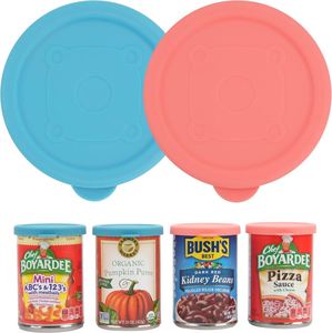 Silicone Jar Lid for Food Cans with Food-Sealing & Freshness-Keeping for 34 Inch Cans Modern Minimalist Design - Product Image 1