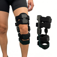 Attelle de genou universelle de haute qualité pour la rééducation, réglable et stabilisatrice, pour soulager la douleur (support de l'articulation du genou ACL)