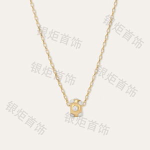 LOZRUNVE Accessori di Gioielleria Fine, Ciondolo Charm con Perla in Argento Sterling 925 per Creazione di Gioielli Fai-da-Te - Product Image 4