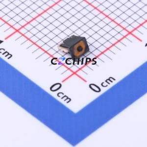 EVPAVAA1A Tactile Switch SMD,2.7x2.8mm Switch Single Pole Single Throw Round Button 1.6N Horizontal Mount - Product Image 1