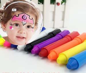 Crayons de cire non toxiques pour le corps et le visage, effet soyeux, arc-en-ciel, en coffret – Meilleure vente, meilleur prix - Product Image 2