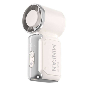High-Power <b>Mini</b> Handheld Pocket Air Cooler <b>Fan</b> Rechargeable Collapsible with <b>Electric</b>/Battery Power Source Car Outdoor RV Use - Product Image 1
