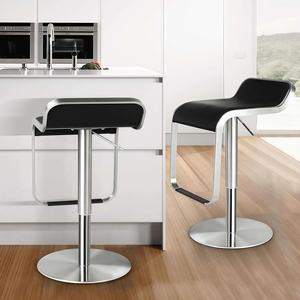 Modern design <b>adjustable</b> <b>height</b> <b>stool</b>/chair high-quality stainless steel frame bar <b>stool</b> for Home Bar Commercial Use - Product Image 3