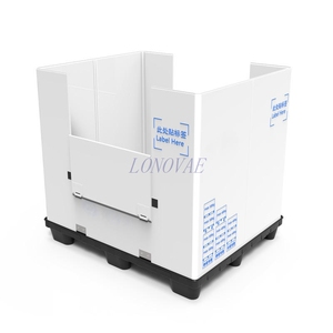 Nhiệm vụ nặng nề giá rẻ Euro đôi bên có thể gập lại nhựa <span class=keywords><strong>Pallet</strong></span> hộp <span class=keywords><strong>Pallet</strong></span> Thùng bin cho hậu cần - Product Image 3