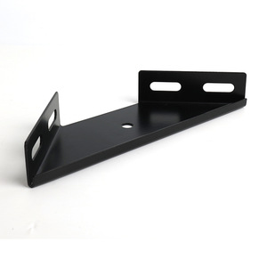 Support d'angle de lit noir triangulaire à angle droit, accessoire de quincaillerie - Product Image 4