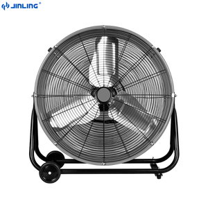 高速金属冷却空気倉庫ガレージワークショップ使用傾斜可能なダイレクトドライブ産業用ドラムファン - Product Image 3