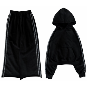 High Quality Men Oversized Hoodie and Long Baggy Sweatpants <strong>Tracksuits</strong> for Men Heavyweight Streetwear Track Suit - Product Image 6
