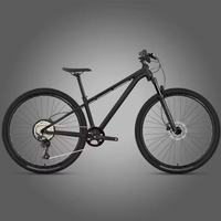 13,7 kg leichtes Offroad-Mountainbike, Lockout-Federung, Shimano 9-Gang, hydraulische Scheibenbremse