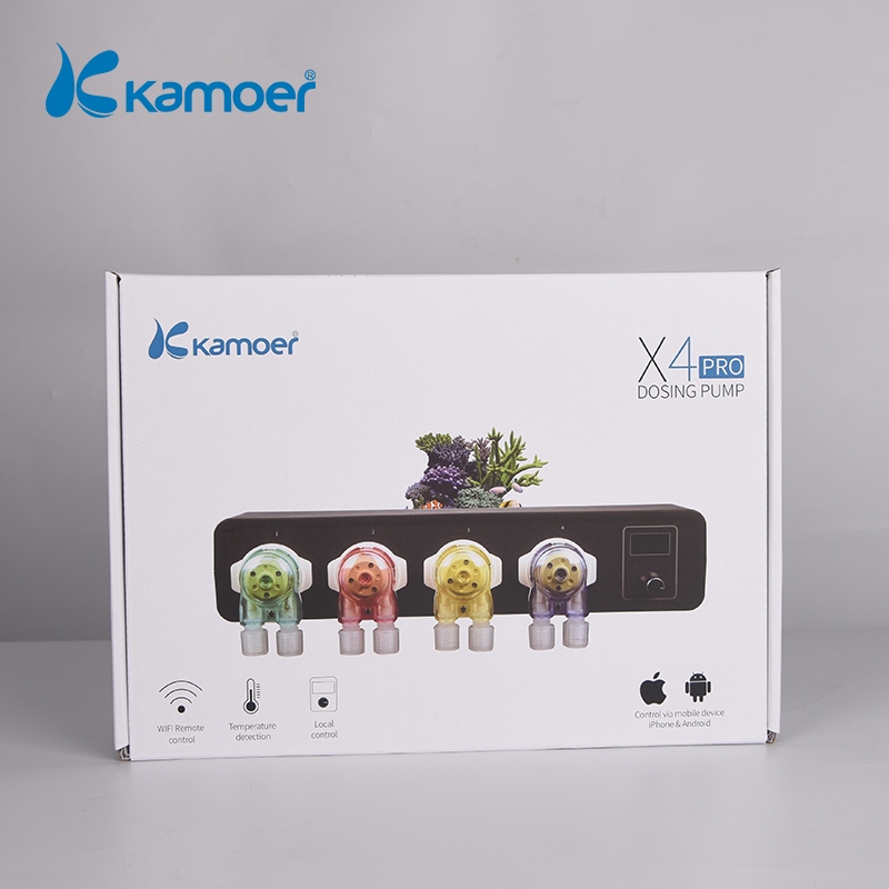 Kamoer X4 PRO DOSING PUMP ドージングポンプ Kamoer X4 PRO WIFI4チャンネルヘッドオートタイマー水化学液体
