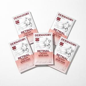 Mascarilla Dérmica Retinal Derm Band 5P para el Cuidado de los Poros, para Todo Tipo de Piel - Product Image 1