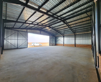 Estructura de Acero para Almacenes Industriales, Talleres, Hangares, Edificios de Acero Prediseñados, Kits de Construcción Metálica para Fábricas, +5 Años de Garantía