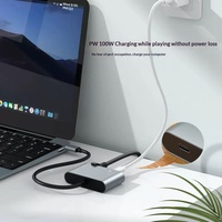 Tarjeta de Red Ethernet Tipo-C con Alimentación PD para Teléfonos Móviles, Consolas de Juegos, Convertidores USB-C (Modelo 10/100/1000Mbps)