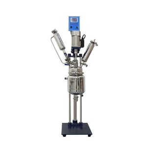 Small-Scale 5L Laboratory Reactor Stainless Steel Jacketed High-<b>Temperature</b> Double-Layer Vacuum Stirring Reaction <b>Kettle</b> 5L Stai - Product Image 3