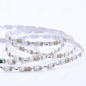 S hình dạng địa chỉ LED Strip uốn cong WS2812 5V 6 mét zigzag RGB đầy đủ màu sắc S LED Strip ánh sáng cho sân khấu signage - Product Image 2