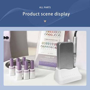 Équipement <span class=keywords><strong>de</strong></span> <span class=keywords><strong>manucure</strong></span> 2088, fournitures pour ongles, graveur portable 35000RPM, perceuse à ongles professionnelle sans fil rechargeable pour nail art - Product Image 6