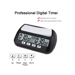 Reloj Temporizador Digital Profesional J&R para Ajedrez, <span class=keywords><strong>con</strong></span> Función de Cuenta Regresiva/Ascendente, para Juegos de Mesa - Product Image 5