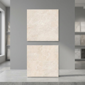 Azulejos de porcelana digitalizados con aspecto de piedra mate, 1200x1200mm, antideslizantes, para pisos y paredes. - Product Image 6