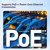 Câble Ethernet Kneysum CAT6 CAT6A non blindé, fil d'aluminium haute conductivité, POE, large bande, pour réseau domestique et professionnel, 23AWG
