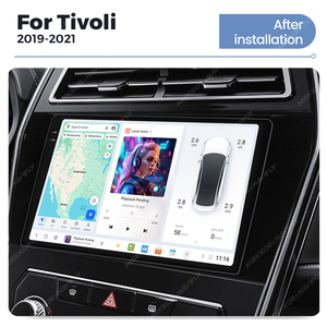 DUDU 7 Car 2DIN Stereo 9.5 pollici 2K QLED <span class=keywords><strong>auto</strong></span> Headunit F e R fotocamere lunetta e cablaggio per SY09-<span class=keywords><strong>SsangYong</strong></span> <span class=keywords><strong>Tivoli</strong></span> 2019-2021 - Product Image 3