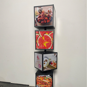 Chất lượng cao bán buôn featurg LED hiển thị lý tưởng eyecatchg adverti Showcase bán lẻ môi trường rotatg hộp Đèn - Product Image 4